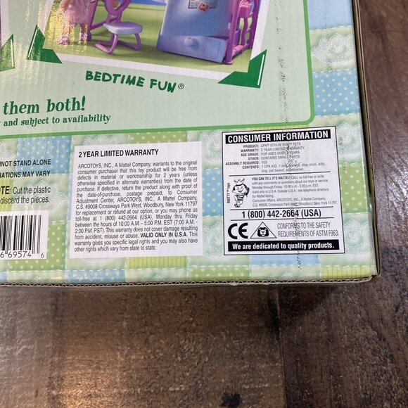 Vintage CABBAGE PATCH KIDS: PETS STYLIN FUN PLAYSET (MATTEL 1998). BRAND NEW NIB - Picture 15 of 16